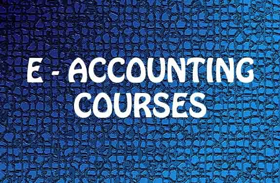 E-Accounting Courses